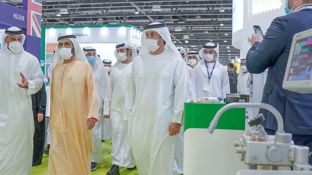 Sheikh Mohammed bin Rashid visits Arab Health 2022 event in Dubai