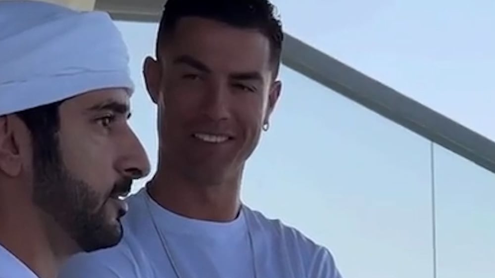 'Welcome to your home,' Sheikh Hamdan tells Ronaldo in Instagram reel