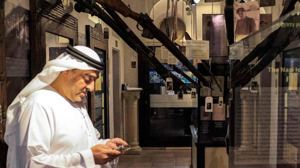UAE museum unveils Torah scroll that survived the Holocaust