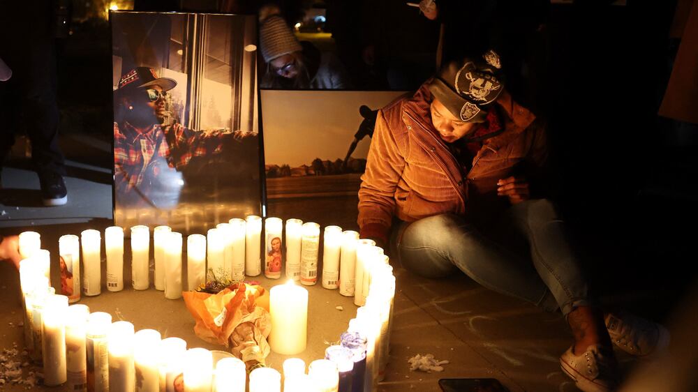 Activists hold candlelight vigil for Tyre Nichols