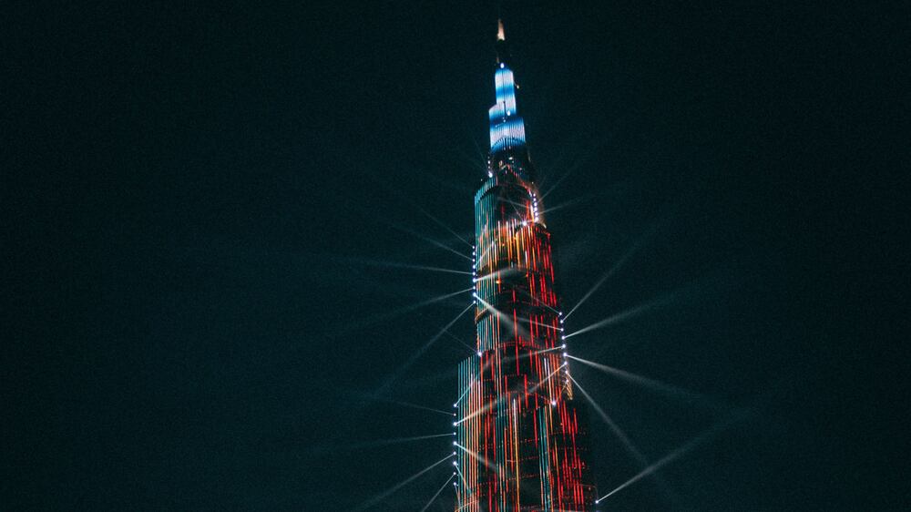 Burj Khalifa lights up for Chinese New Year