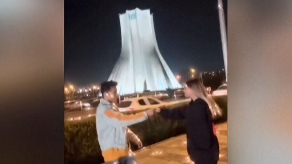 Dancing Iranian couple sentenced to more than 10 years in prison