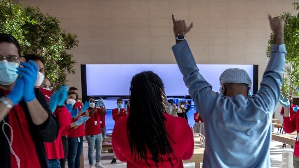 Apple opens bigger store at Abu Dhabi's Yas Mall