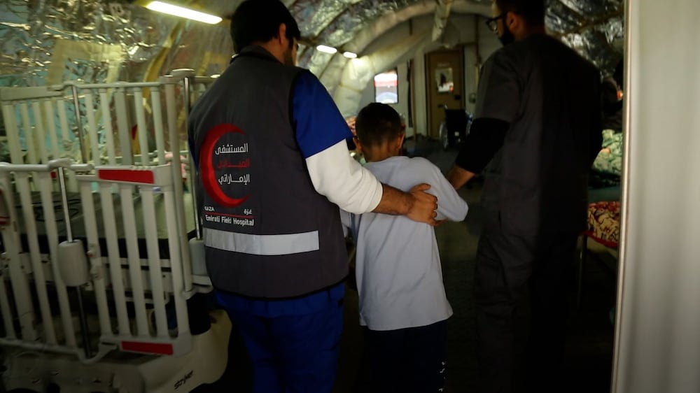 Emirati doctors bring hope to Gaza's children