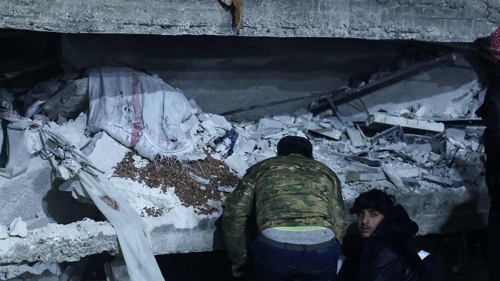 Rescuers frantically look for earthquake survivors under rubble in Turkey and Syria
