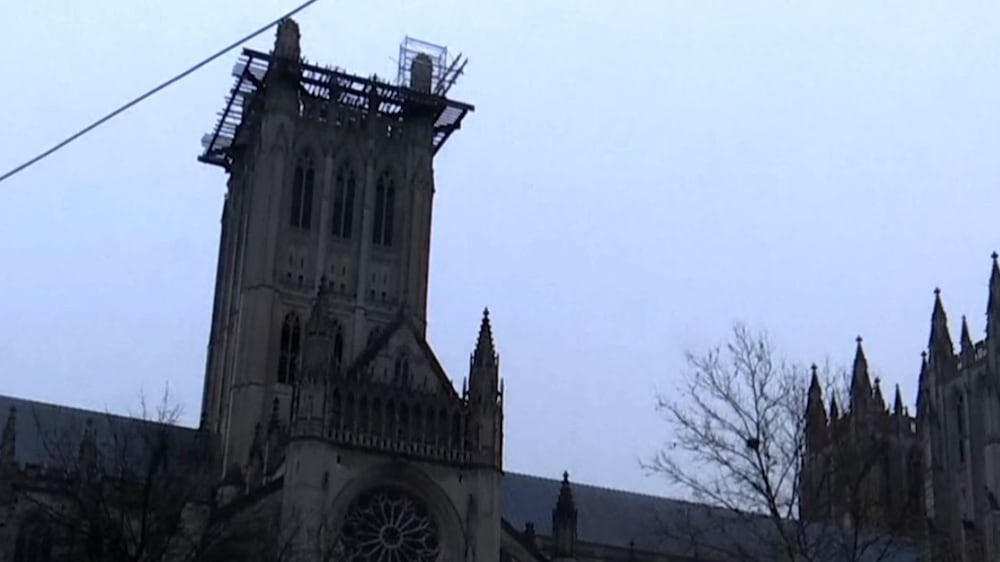 Washington National Cathedral tolls bell 900 times to mark 900,000 Covid deaths in the US