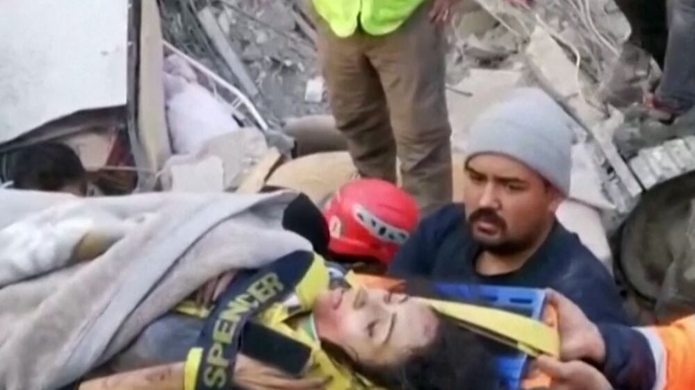 Woman is rescued 110 hours after Turkey earthquake