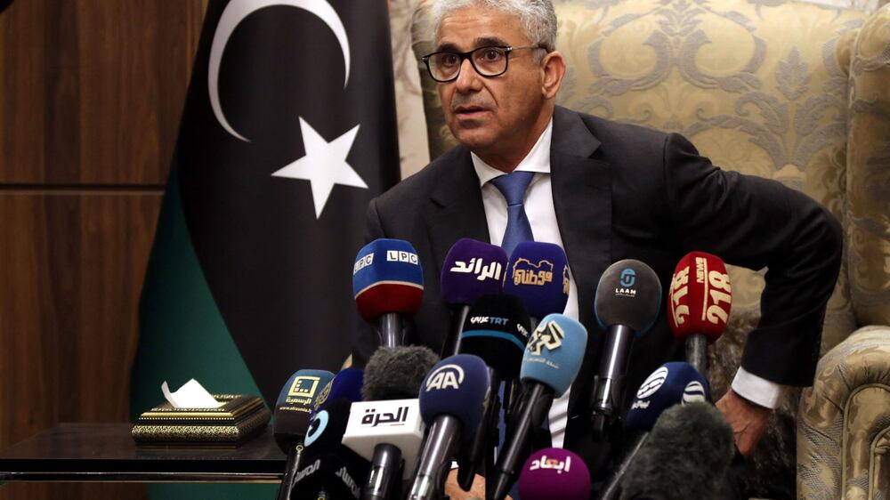 Newly-appointed Libyan prime minister arrives in Tripoli