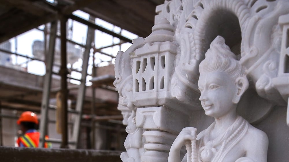 UAE’s first traditional Hindu temple on track to open in 2024