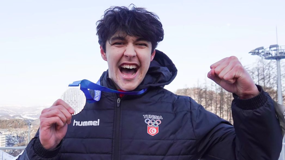 Meet Tunisia's first Winter Youth Olympics medalist Jonathan Lourimi