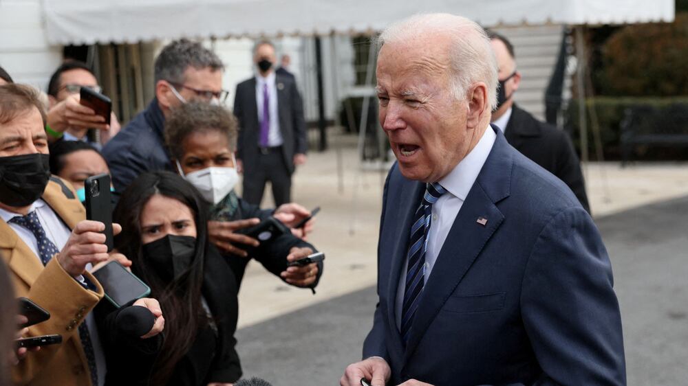 Joe Biden believes Russia will invade Ukraine 'in next several days'