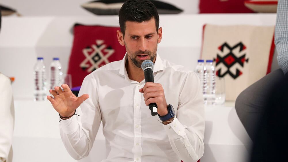 Novak Djokovic tells fans in Dubai he misses tennis