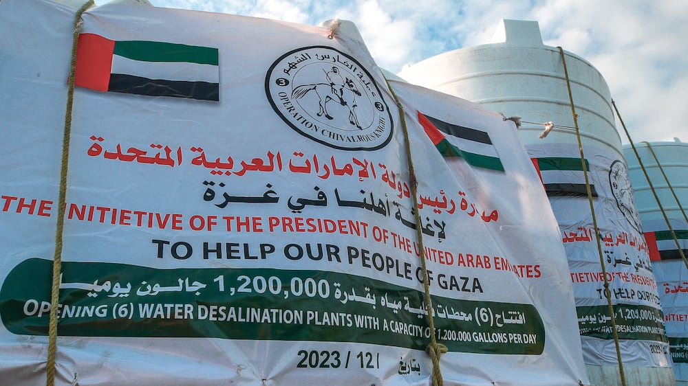 Aid from the UAE permitted to enter Gaza