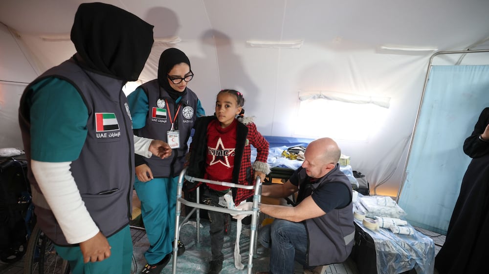 UAE opens prosthetic limb centre in Gaza to help wounded Palestinians