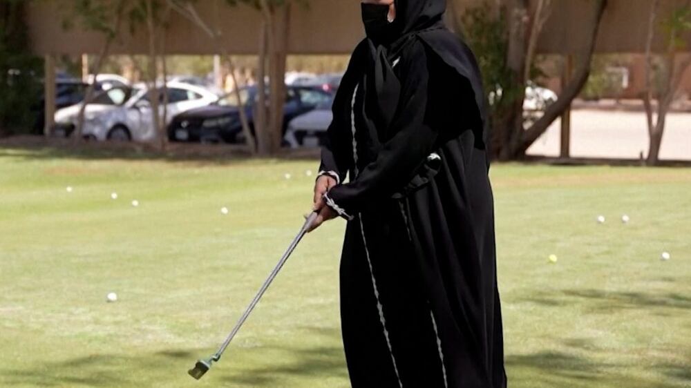 Saudi Arabian golf putting women first