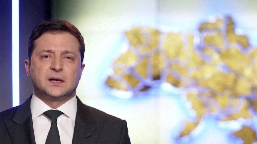 Ukrainian president declares martial law