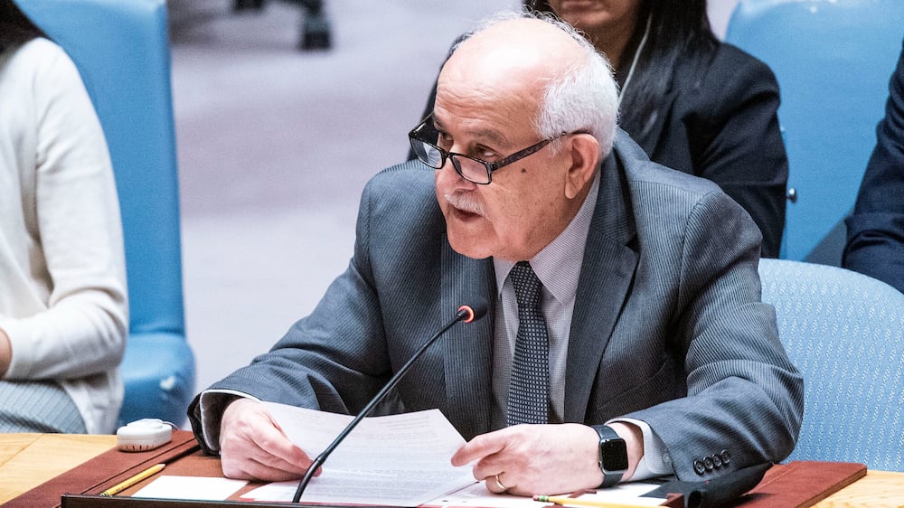Riyad Mansour optimistic about Palestine becoming full member of UN