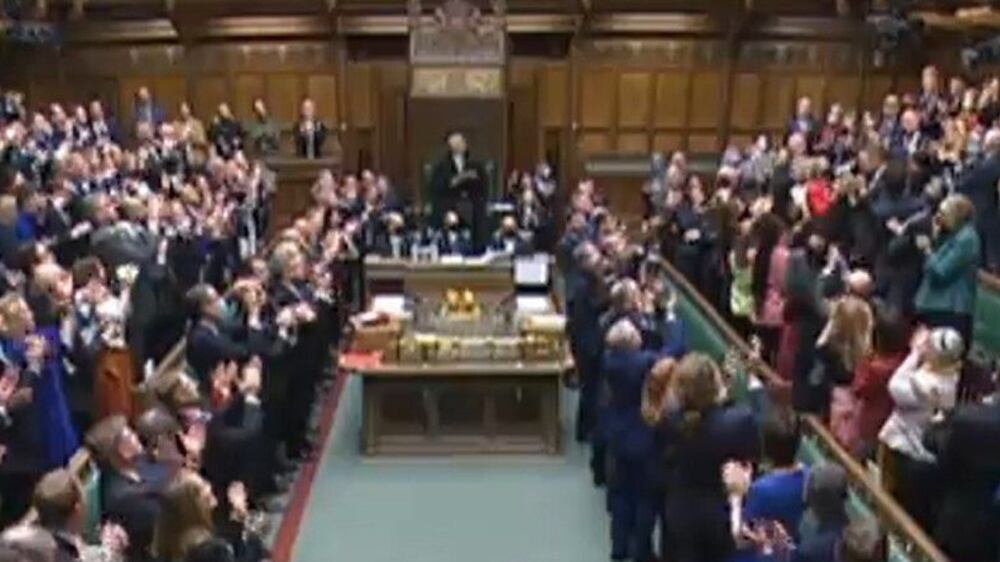 Ukrainian ambassador to the UK receives standing ovation in Britain's Parliament