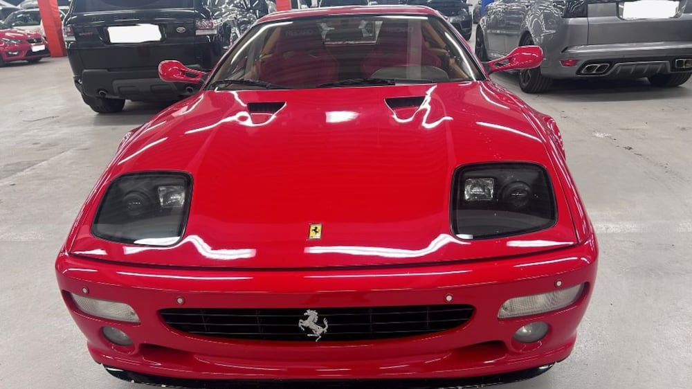 Footage shows Formula One driver Gerhard Berger’s Ferrari 28 years after being stolen