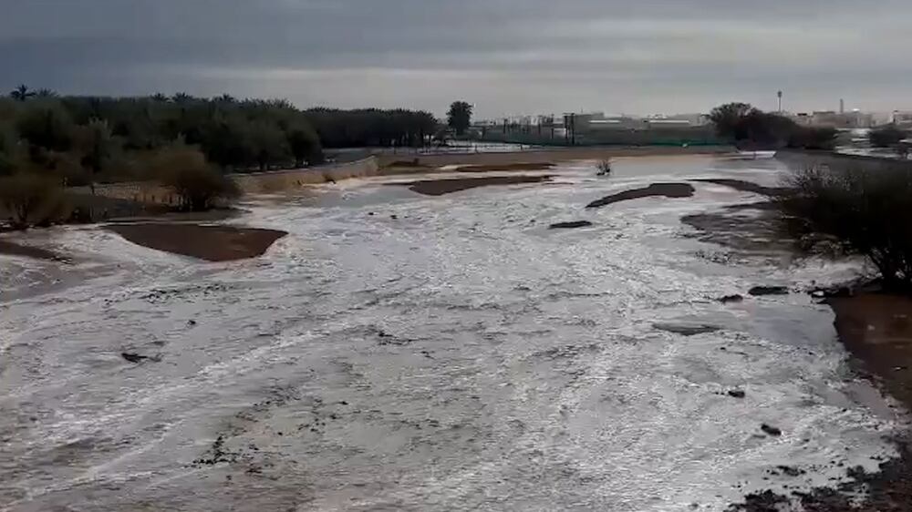UAE wadis in full flow as storms sweep the country