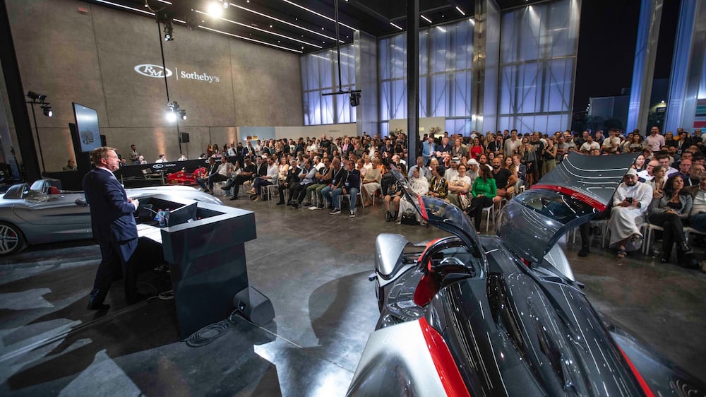 First Sotheby's supercar auction in Dubai nets more than $10m