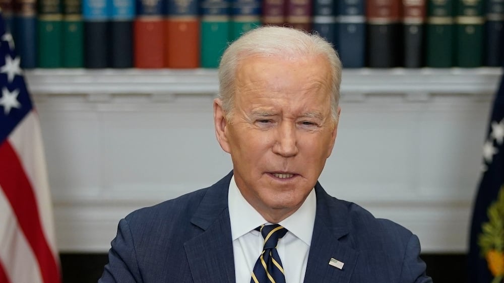 US President Joe Biden announces additional bans on Russian goods