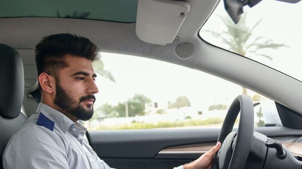 A look inside Abu Dhabi's new Tesla taxis
