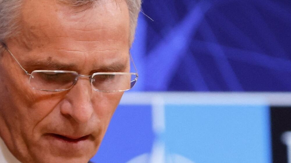 Head of Nato concerned Russia may use chemical weapons in Ukraine