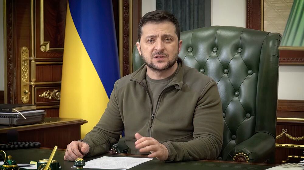 Zelenskyy says positions taken in talks with Russia are 'more realistic'