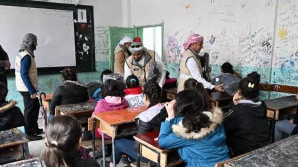 UAE sends school supplies to Syrian pupils affected by the earthquake