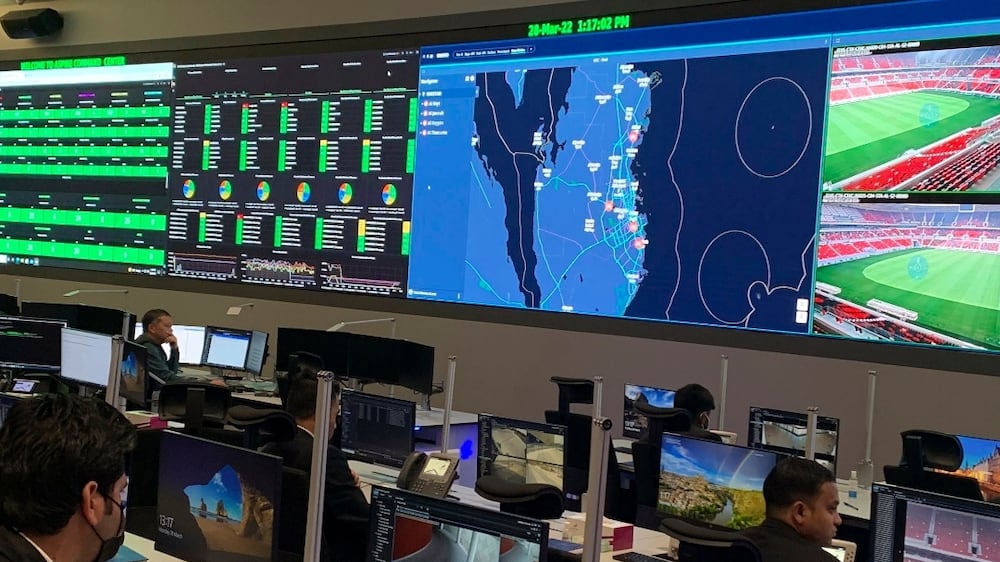 Inside Qatar World Cup's security command centre