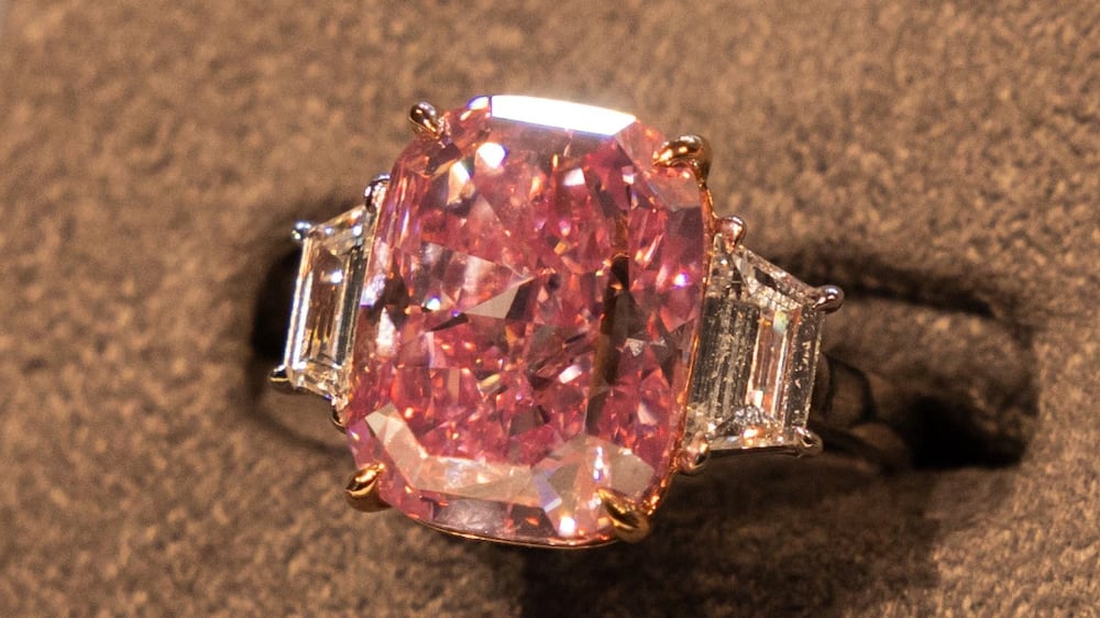 Rare 10.57 carat flawless pink diamond to be auctioned