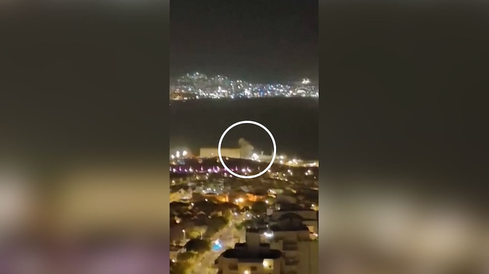 Drone strikes Israeli port city of Eilat