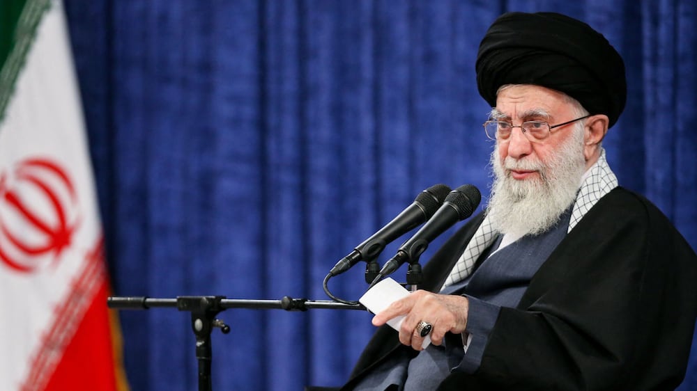 Iran's supreme leader says Israel 'will be slapped' for suspected air strike on Damascus embassy