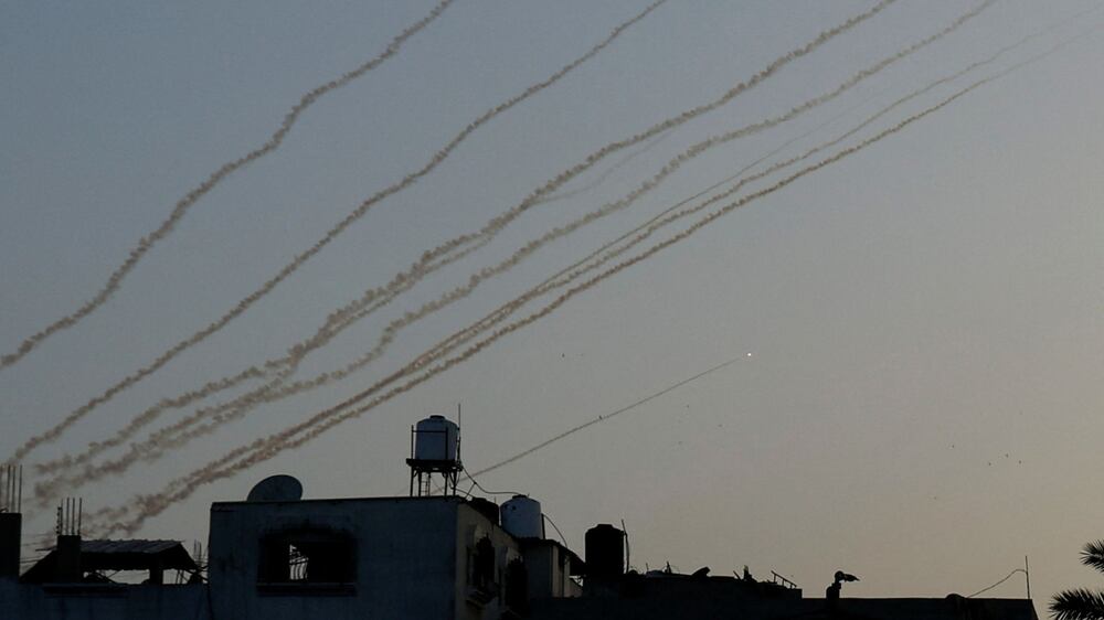 Israel intercepts rockets fired from Gaza