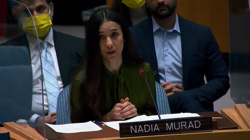 Nadia Murad: 'Reports of sexual violence in Ukraine should alarm us all'