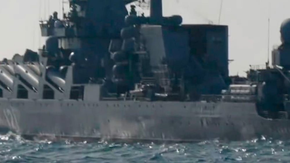 Russia Black Sea flagship, the 'Moskva', sinks after fire