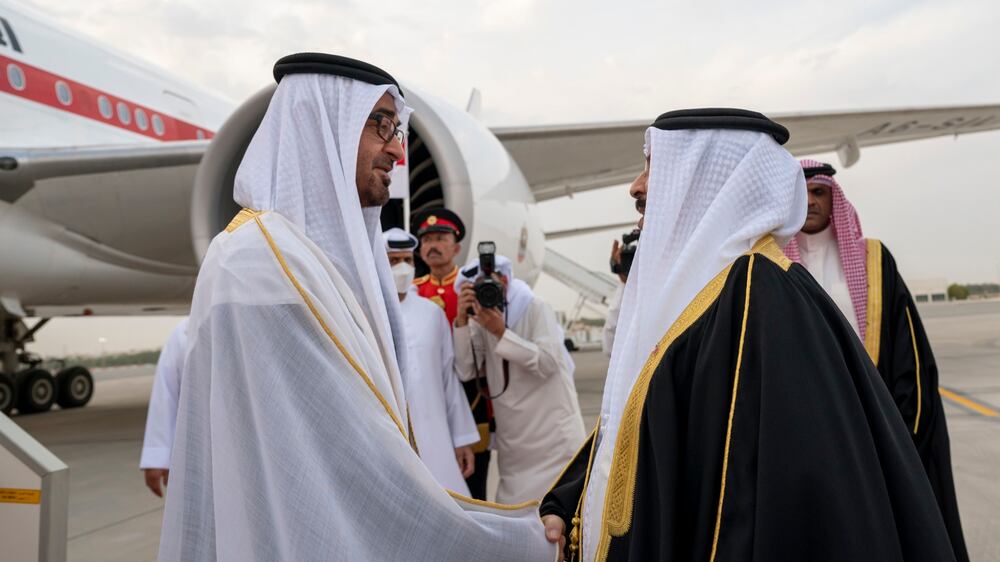 Sheikh Mohamed bin Zayed visits Bahrain