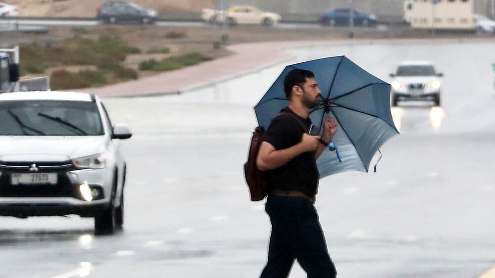 UAE lashed by heavy rain, thunder and lightning
