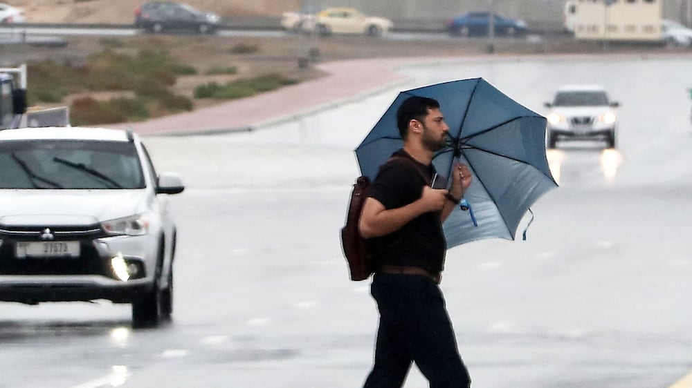 UAE lashed by heavy rain, thunder and lightning