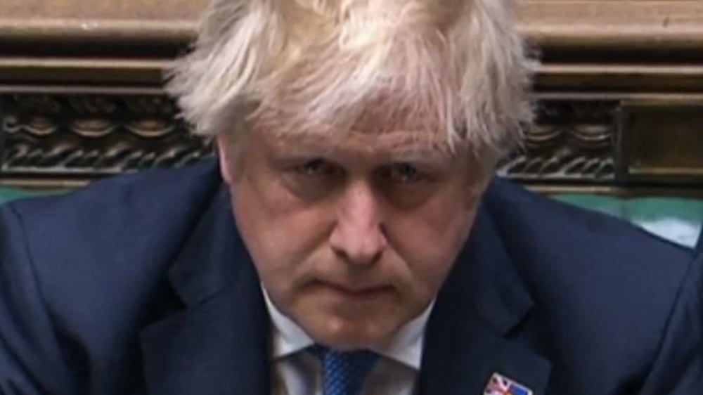 A video grab from footage broadcast by the UK Parliament's Parliamentary Recording Unit (PRU) shows Britain's Prime Minister Boris Johnson reacts after apologizing to MPs for the for the "partygate" fine in the House of Commons, in London, on April 19, 2022.  - Boris Johnson said April 19, 2022 the British public "had a right to expect better of their prime minister" after he was fined for breaking lockdown laws during a Downing Street party.  Addressing parliament for the first time since the April 12 fine, he reiterated that he did not think he had done anything wrong at the time.  "That was my mistake and I apologise for it unreservedly," he said.  (Photo by PRU  /  AFP)  /  RESTRICTED TO EDITORIAL USE - MANDATORY CREDIT "AFP PHOTO  /  PRU " - NO MARKETING - NO ADVERTISING CAMPAIGNS - DISTRIBUTED AS A SERVICE TO CLIENTS