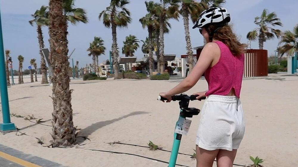 Dubai's e-scooters to be regulated from next month
