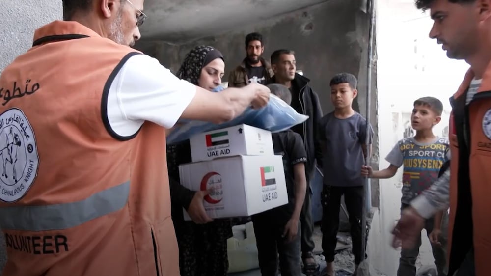 UAE aid first to arrive in Khan Younis after Israeli military withdrawal