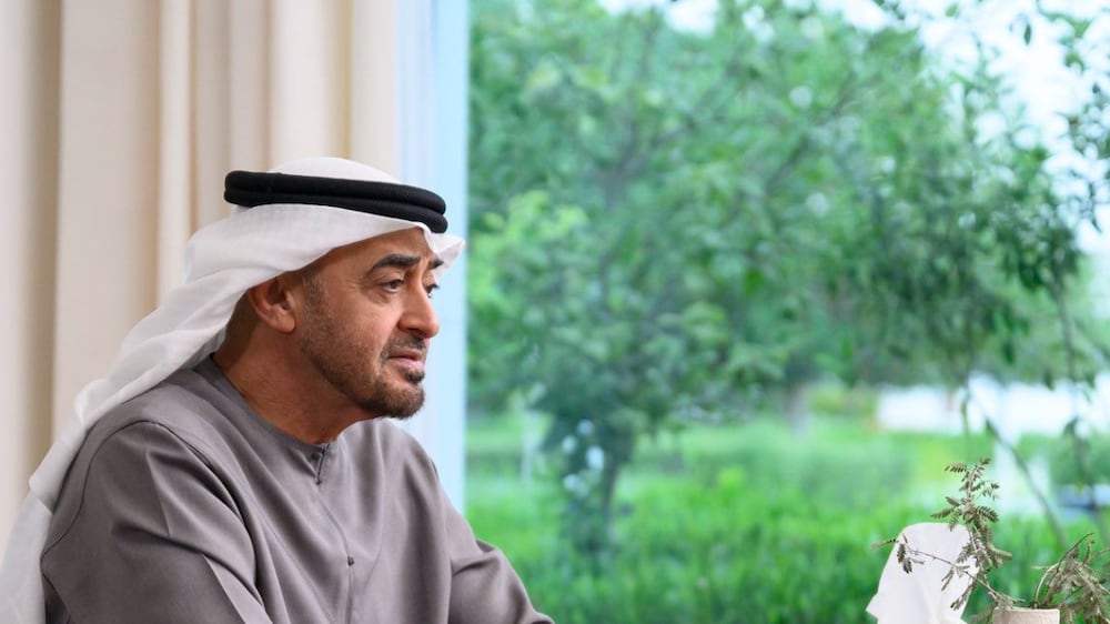 President Sheikh Mohamed speaks to world leaders about climate change