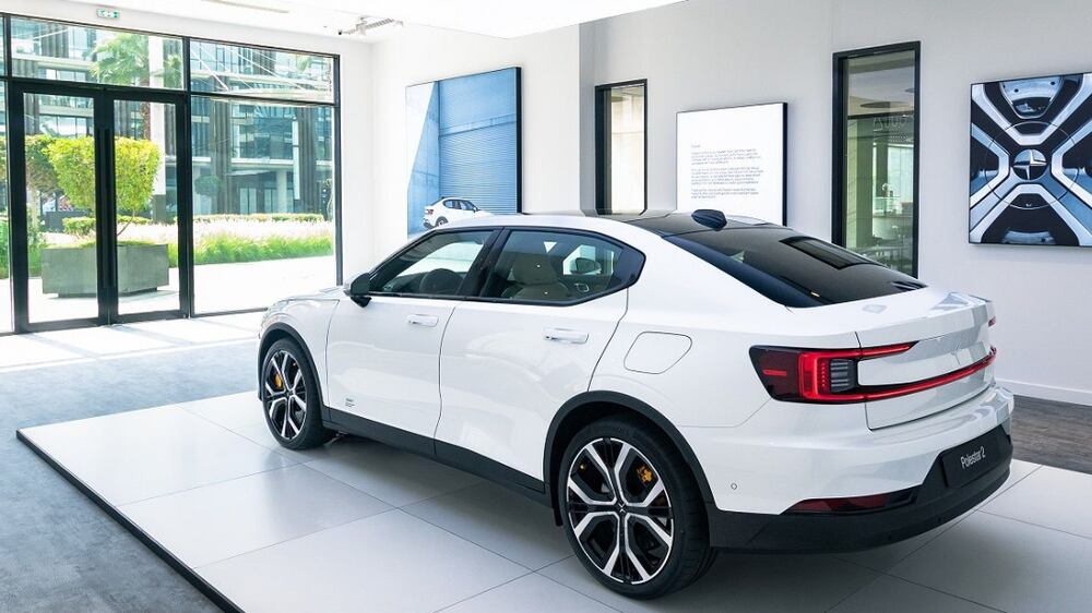 Polestar 2 opens pop-up shop in Dubai as electric car becomes available in UAE