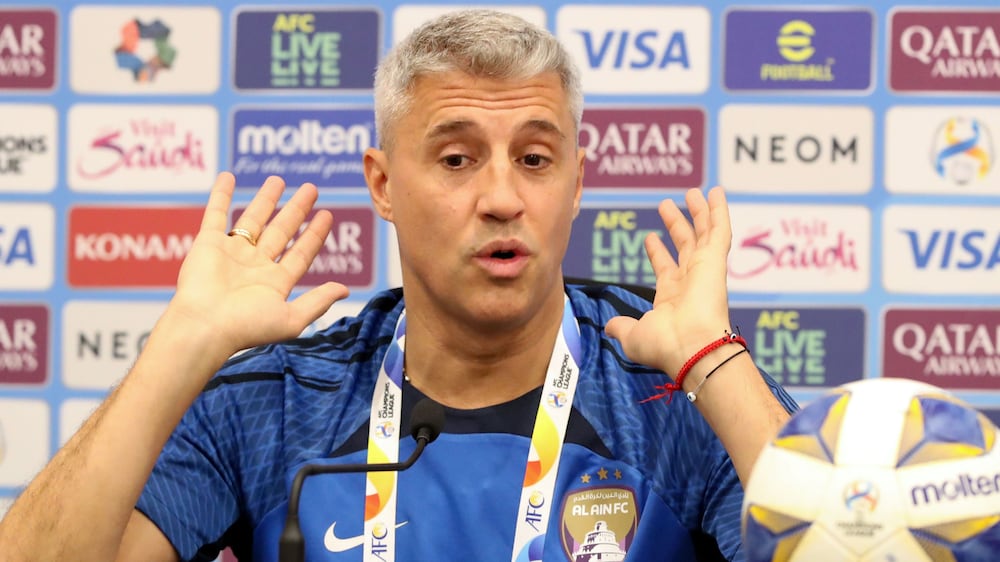 Al Hilal v Al Ain: Hernan Crespo urges players to embrace the pressure