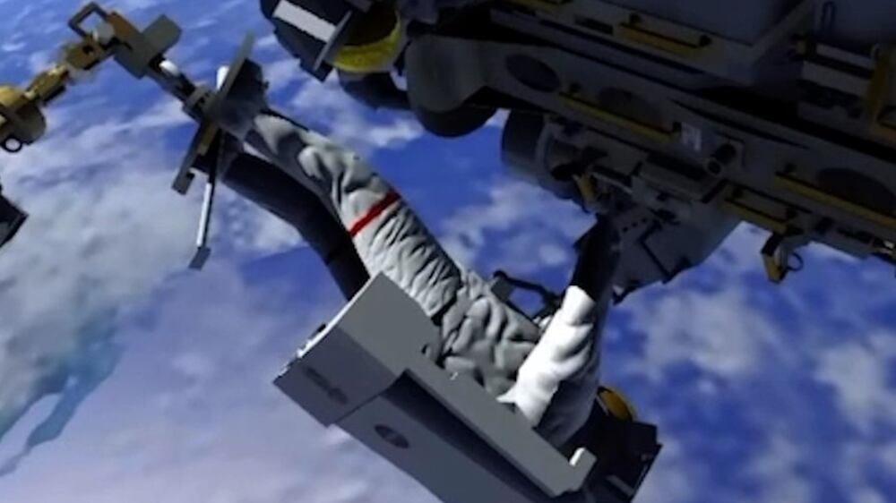 Nasa animation shows how Sultan Al Neyadi will perform first spacewalk
