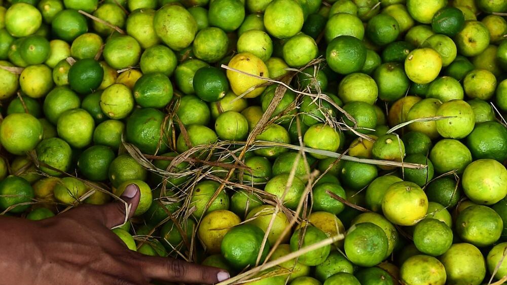 Price of limes soars in India