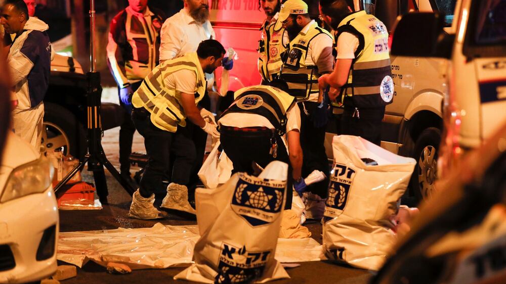 Three killed in attack near Tel Aviv