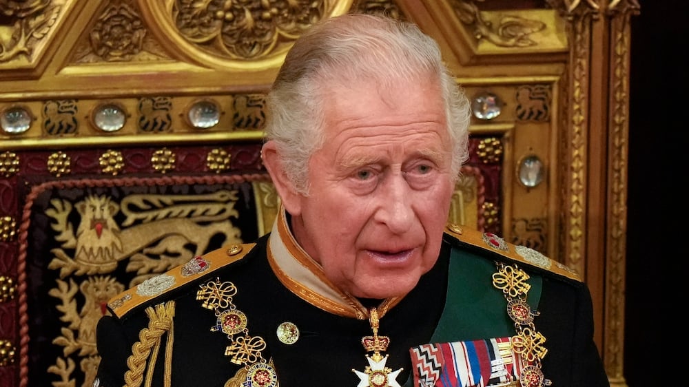 The Prince of Wales delivers the Queen's speech for the first time